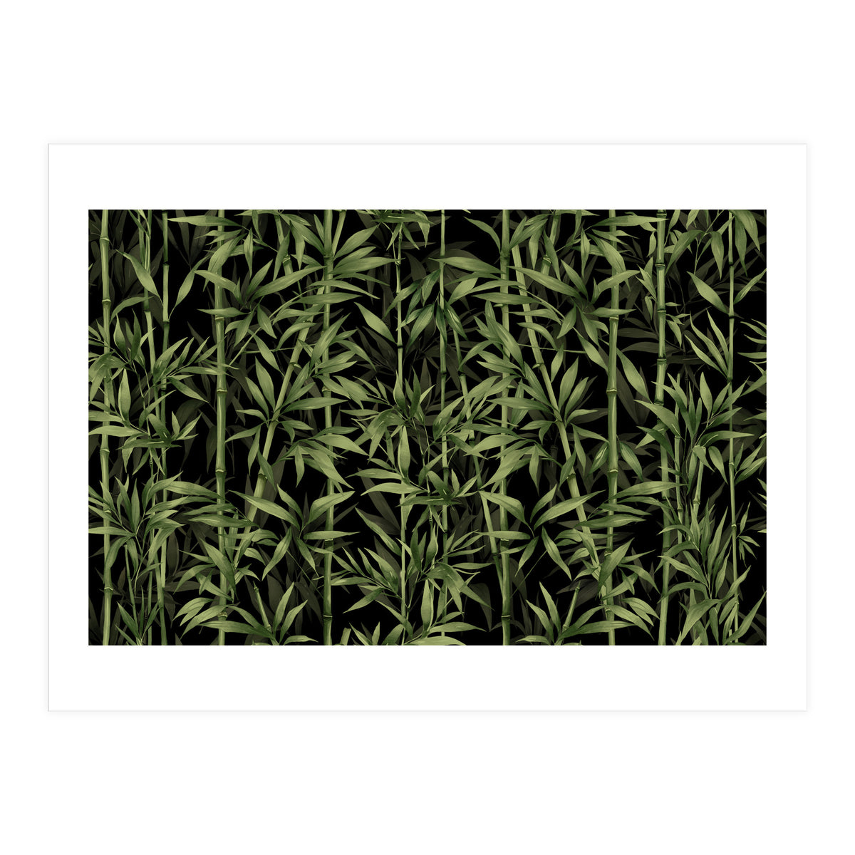 Bamboo Black (Print Only)