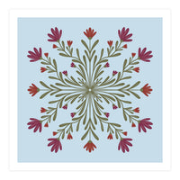 Floral Mandala  (Print Only)