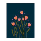 Whimsical Flowers  (Print Only) thumbnail