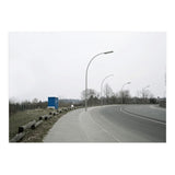 Street light on the curving road (Print Only) thumbnail