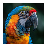 Close Up Of A Colorful Macaw Parrot (Print Only) thumbnail
