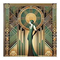 Opulent Elegance A Tribute To Art Deco (Print Only)