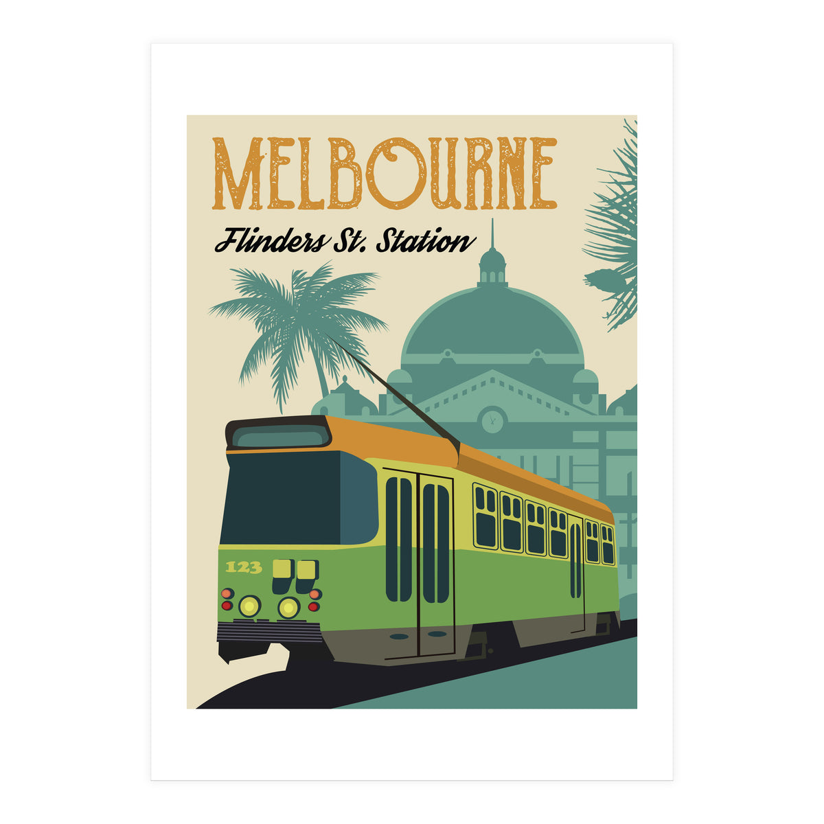 Melbourne Flinders Station (Print Only)