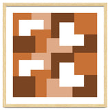Brown Abstract Square Tiles thumbnail