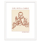 Girl With A Candle – Jean Baptiste Santerre thumbnail