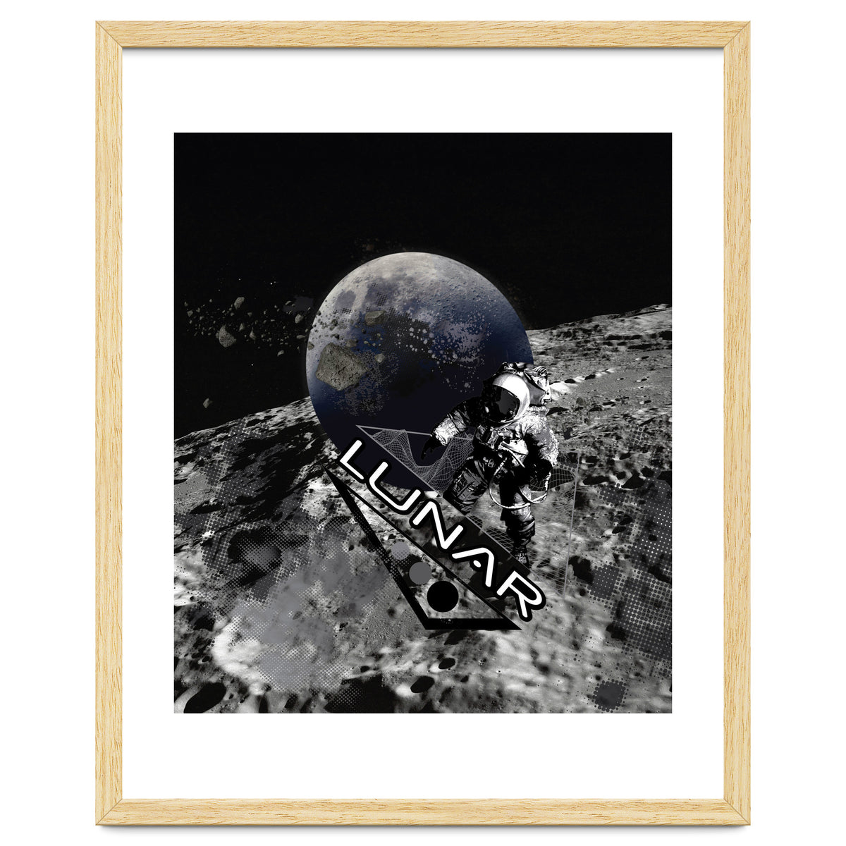 Lunar Moon Planet Astronaut