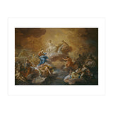 Corrado Giaquinto / 'La Santísima Trinidad, la Virgen y santos', 1755-1756, Italian School. (Print Only) thumbnail