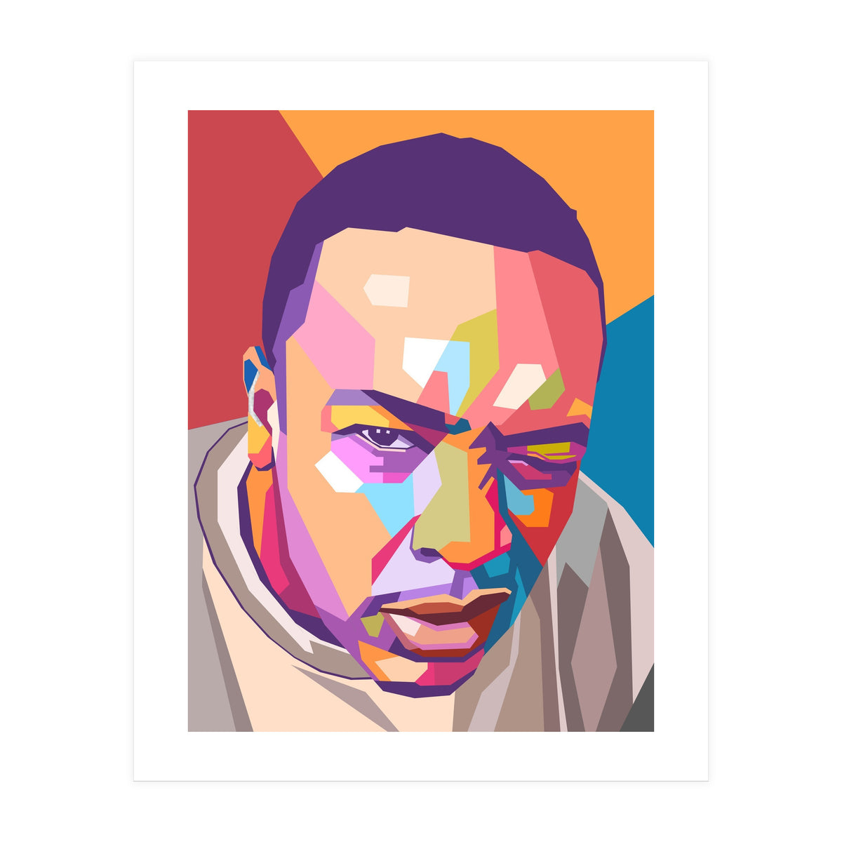 Dr Dre pop art portrait (Print Only)