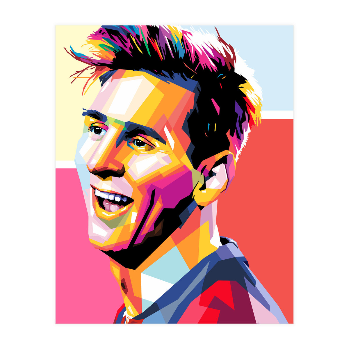 Lionel Leo Messi (Print Only)