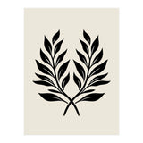 Minimalist Laurel Wreath: Botanical Line Art (Print Only) thumbnail
