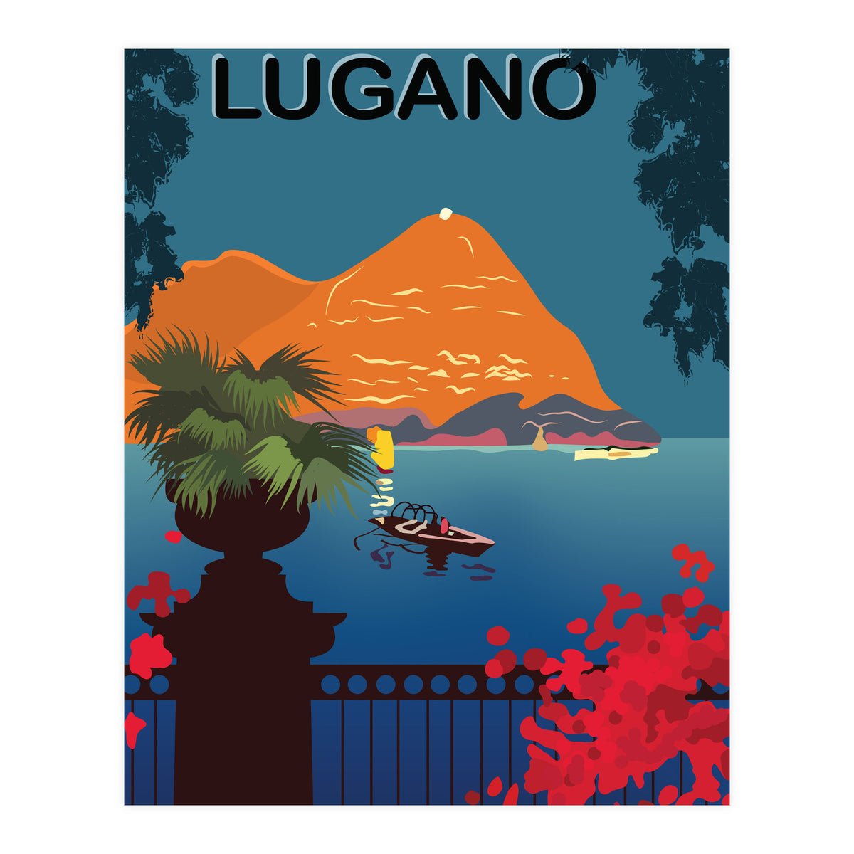 Lake Lugano (Print Only)