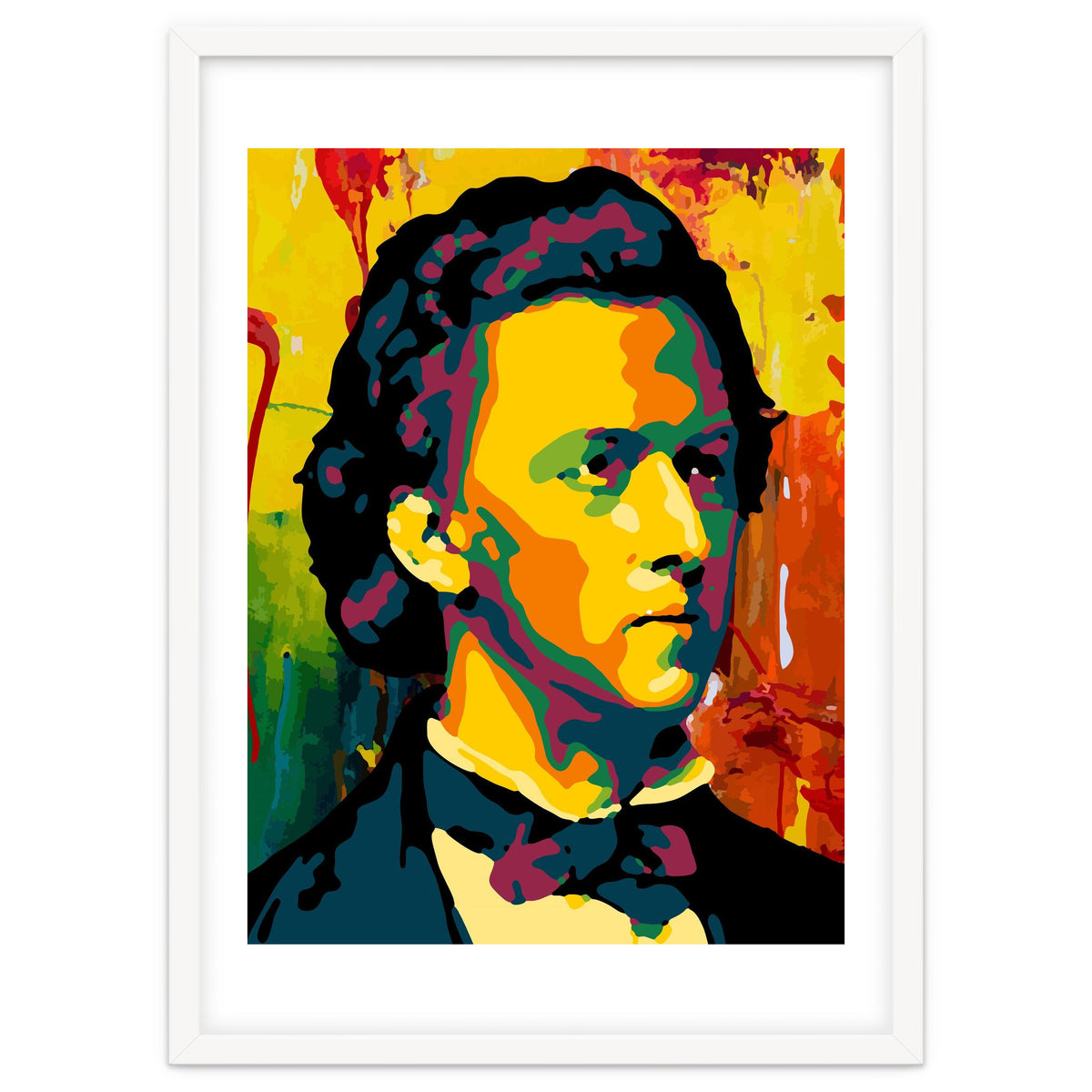 Frederic Chopin Abstract Art