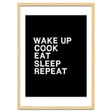Wake up. Cook. Eat. Sleep. Repeat. thumbnail