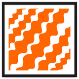 Slanting Orange Wavy Pattern thumbnail