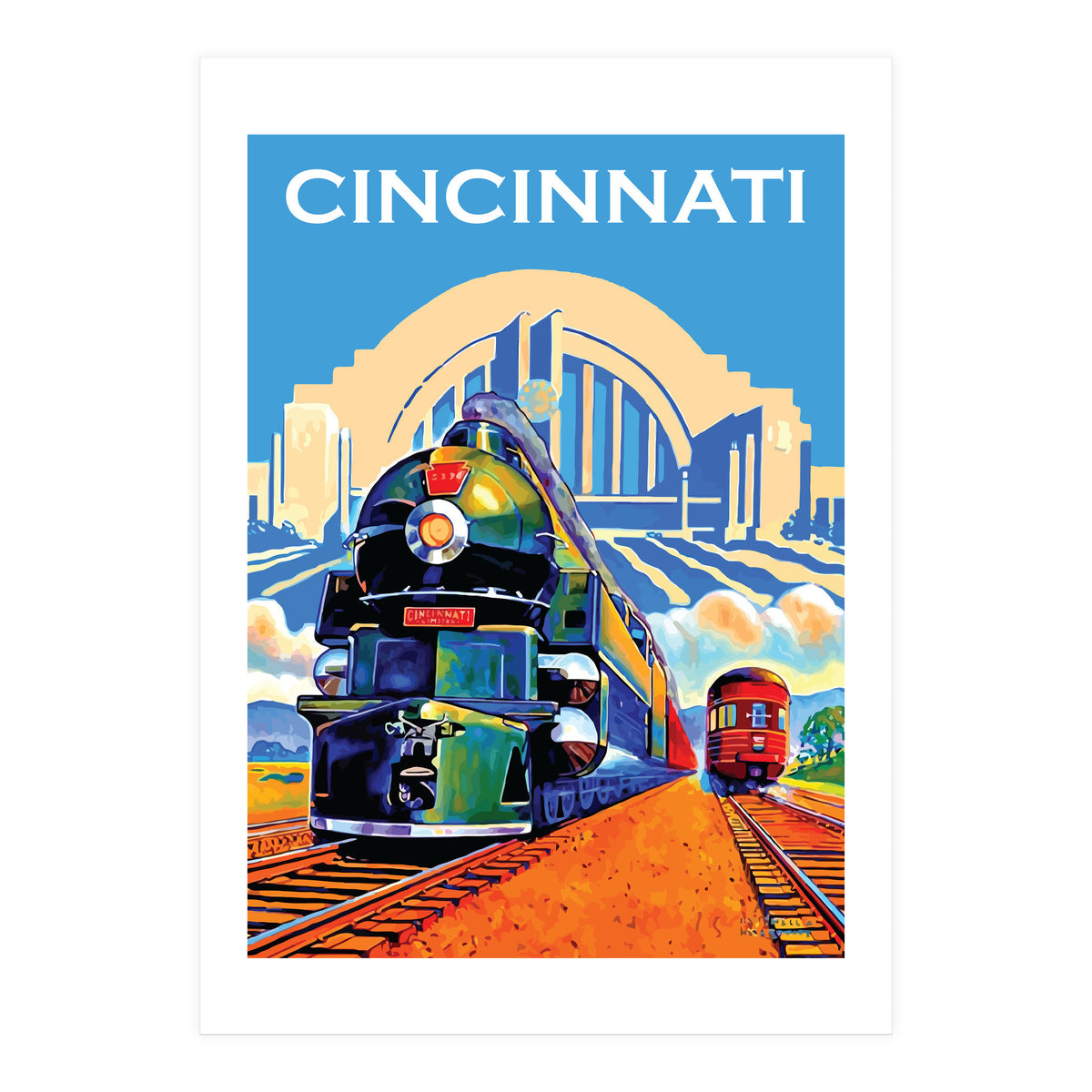 Cincinnati Railroad (Print Only)