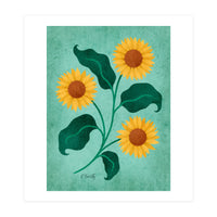 Golden Sunflower (Print Only)