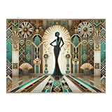 Art Deco Glamour Woman (Print Only) thumbnail