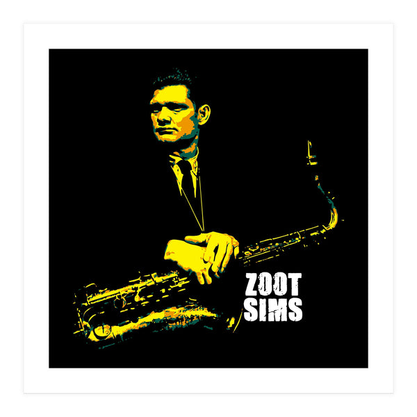 Zoot Sims American Jazz Saxophonist (Print Only)