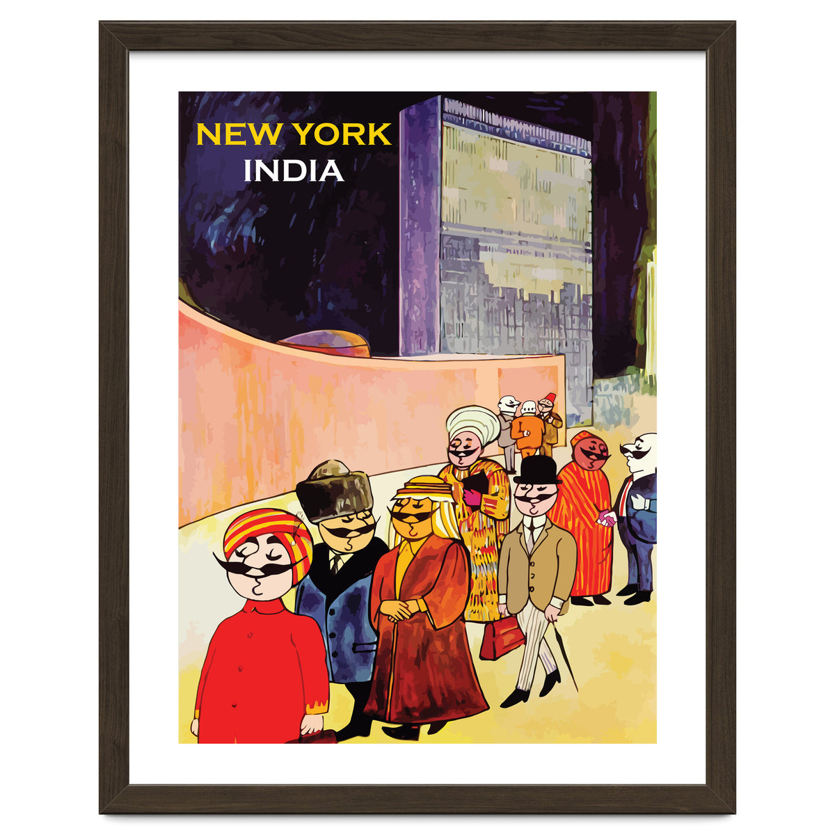 New York - India