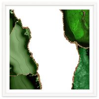 Green & Gold Agate Texture 21