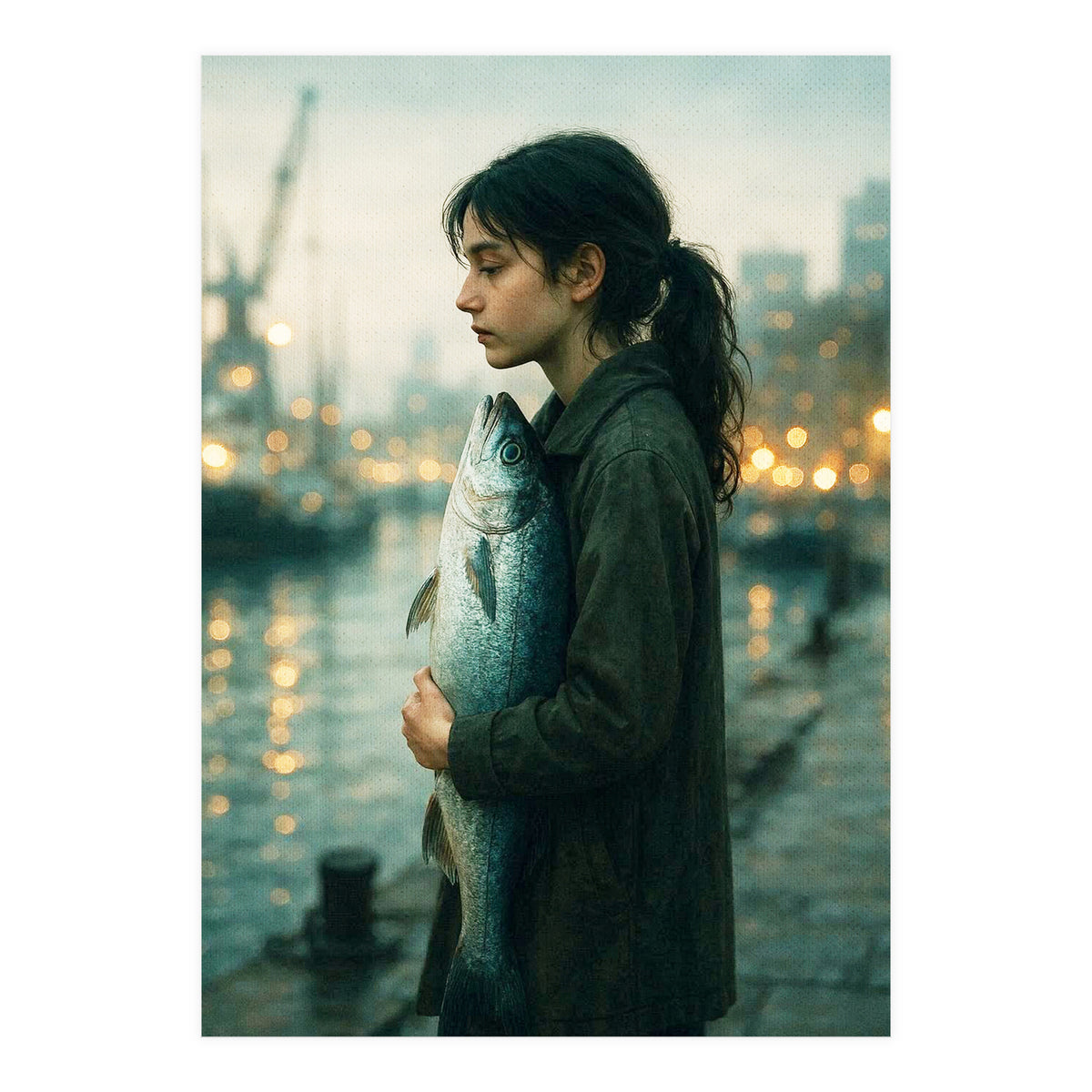 Fish In Hand 08 (Print Only)