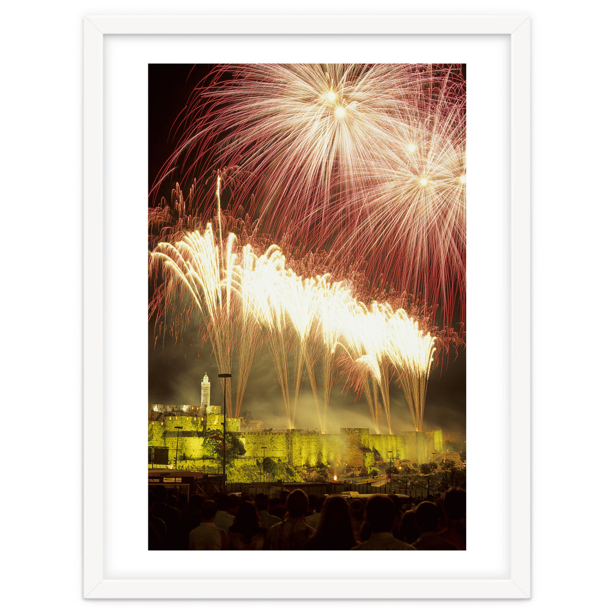 Fireworks over Jerusalem I