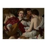 Caravaggio – The Musicians (c.1595) (Print Only) thumbnail