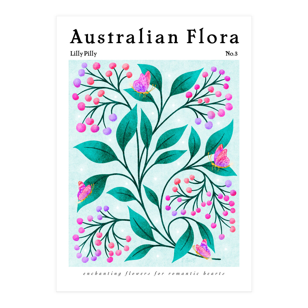 Australian Flora: Lilly Pilly (Print Only)