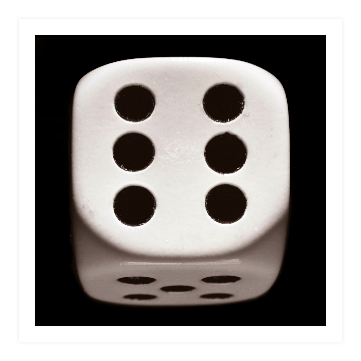 Dice number 6 (Print Only)