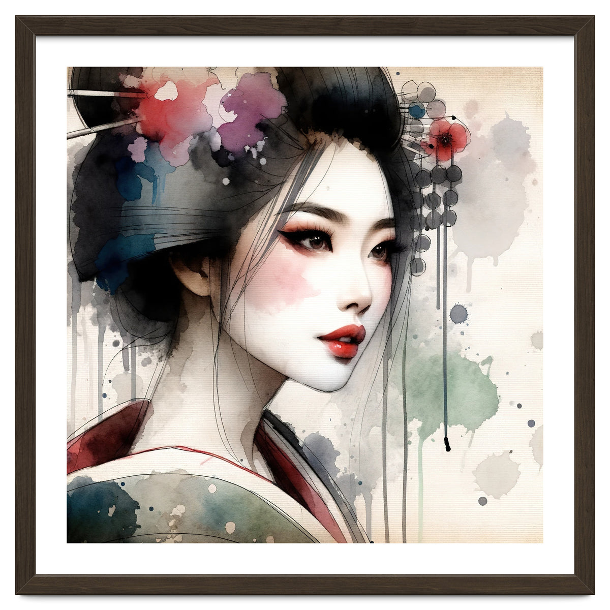 Soft Bloom Modern Geisha
