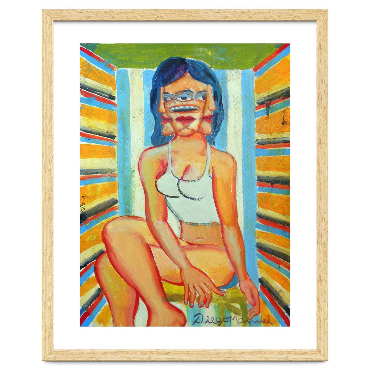 Mujer En La Silla 11