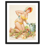 Beautiful Chubby Girl In The Garden thumbnail