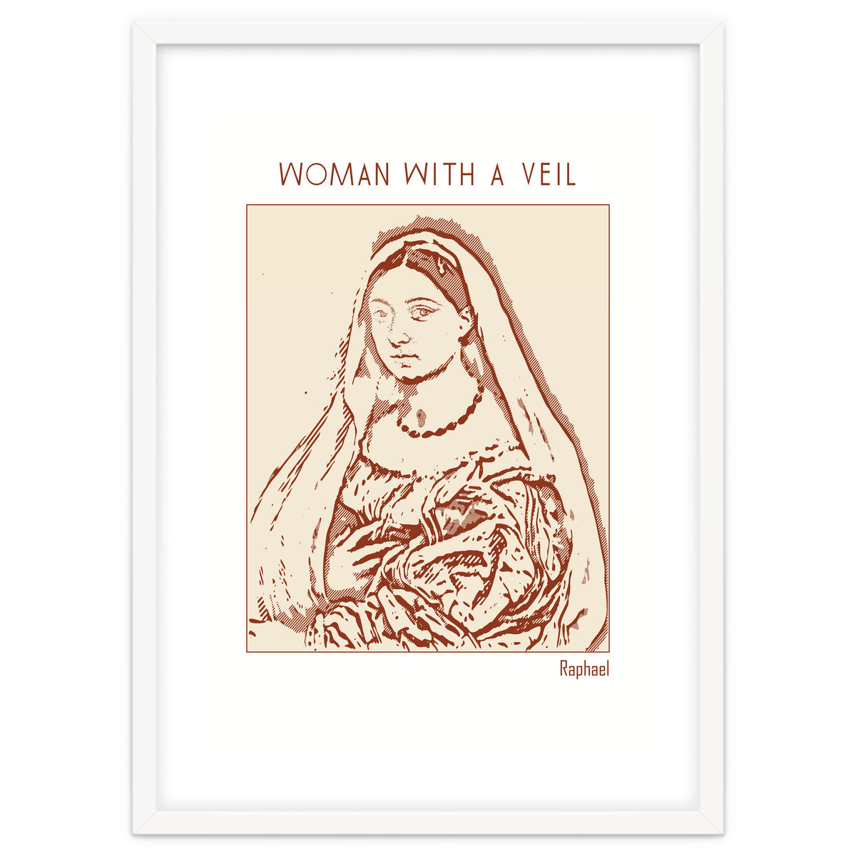 Woman With A Veil – Raphael