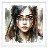 Ethereal Asian Warrior Gaze thumbnail
