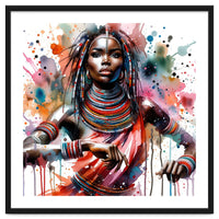 Beaded Majesty Dancer Portrait