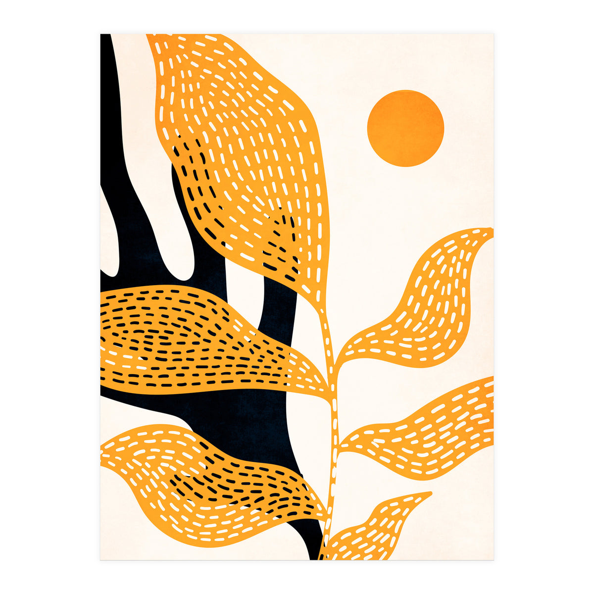 Van Gogh`s Garden (Print Only)