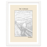 The Scream – Edvard Munch (ascii art) thumbnail