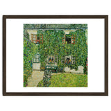 Forsthaus in Weissenbach am Attersee - Forestry house   in Weissenbach on Attersee-Lake,1912. thumbnail