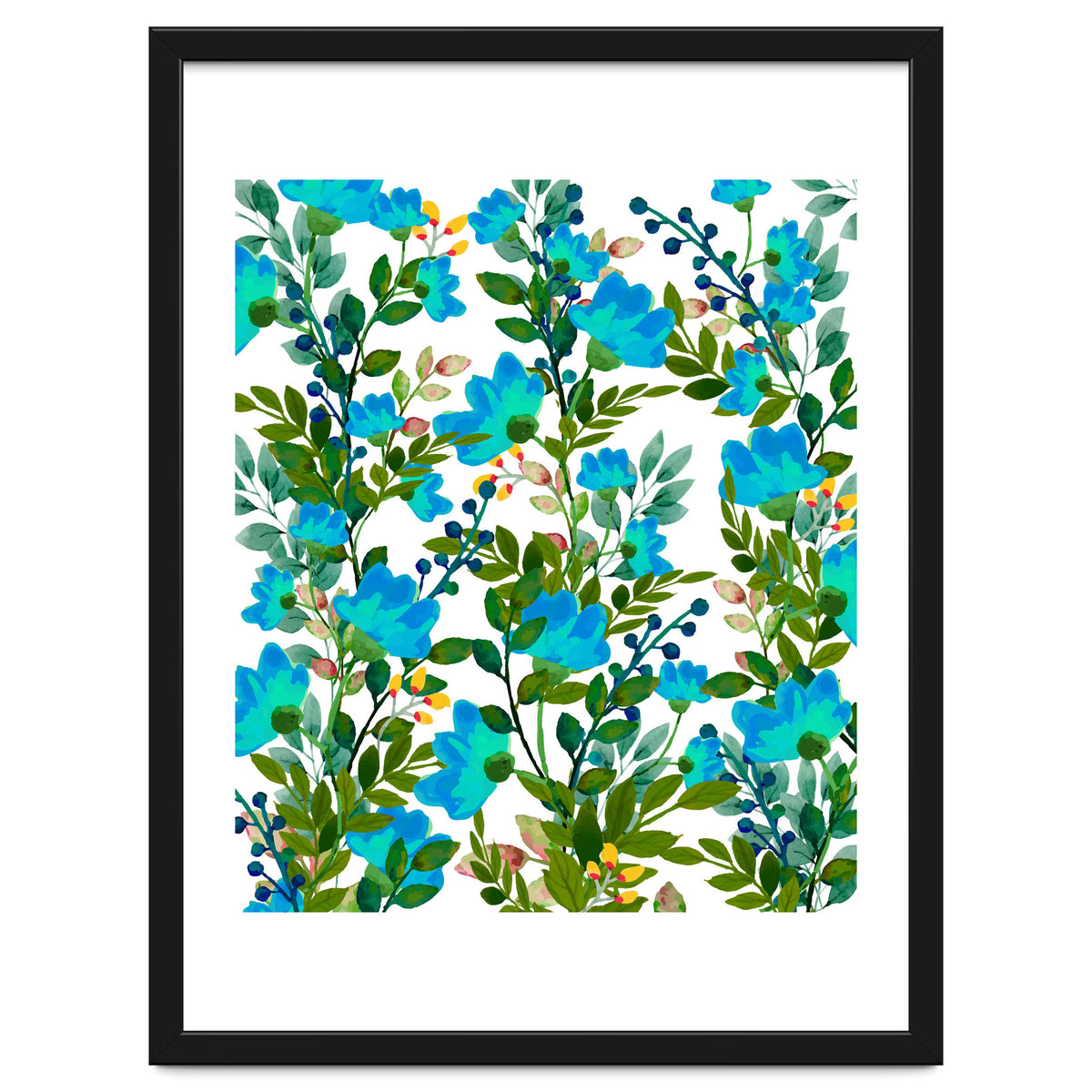 Blue #society6 #decor #buyart