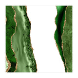 Green & Gold Agate Texture 20  (Print Only) thumbnail
