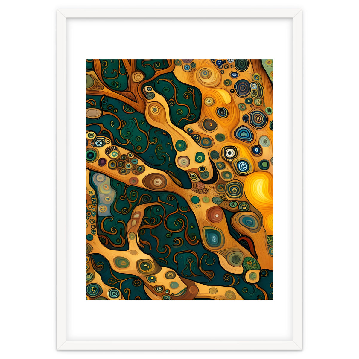 Artificial Masterworks - Klimt van Gogh