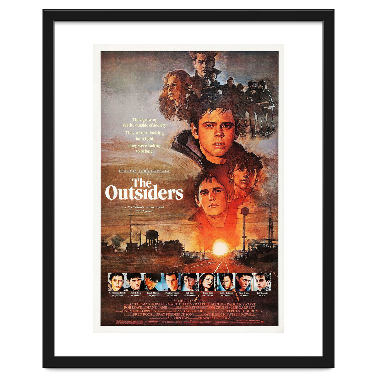 THE OUTSIDERS (1983), directed by FRANCIS FORD COPPOLA.