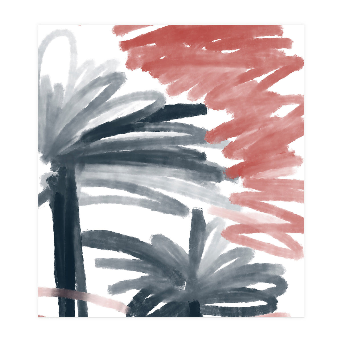 Floral Fauntain (Print Only)