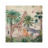 Vintage Fantasy African Animals Safari (Print Only) thumbnail