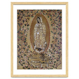 VIRGIN DE GUADALUPE - 1697 - ENCONCHADO PAINTING. JUAN y MIGUEL GONZALEZ PINTORES siglo XVII. thumbnail