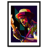 Marcus Miller Bass Jazz Musician Pop Art WPAP thumbnail