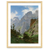 Carlos de Haes / 'Mancorbo Canal in Picos de Europa', 1876, Spanish School. thumbnail