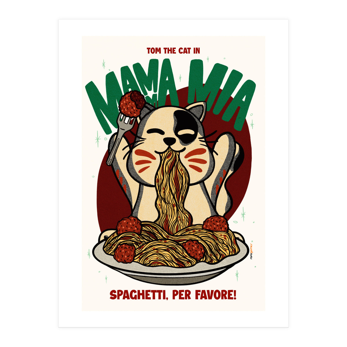 Mamma Mia (Print Only)