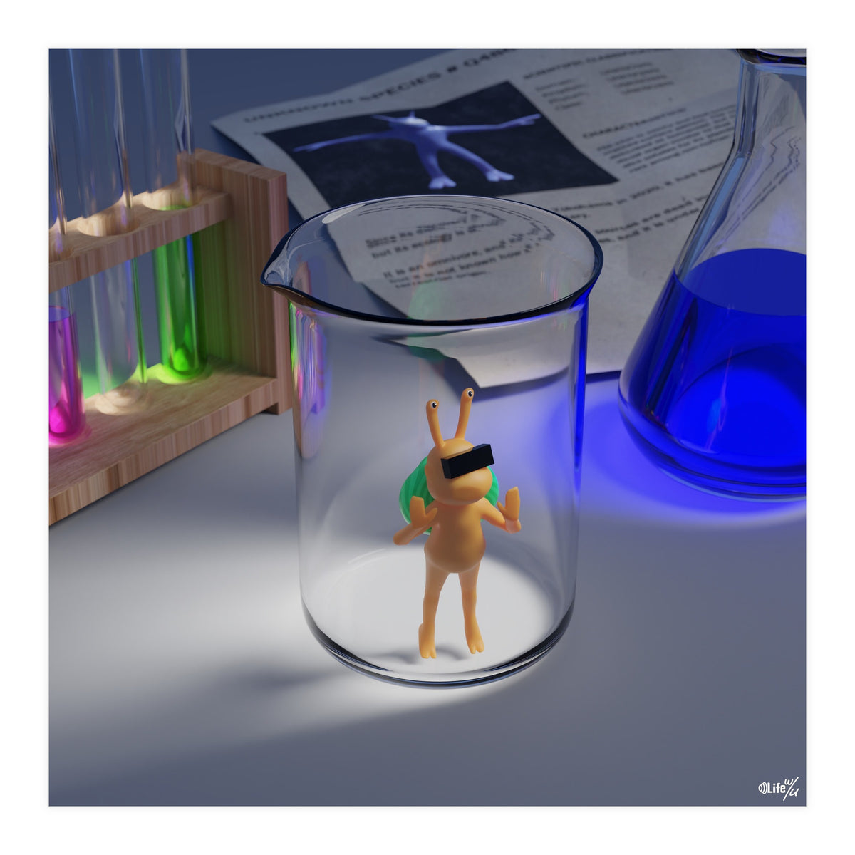 Experiment (Lwuba 035 Experiment) (Print Only)