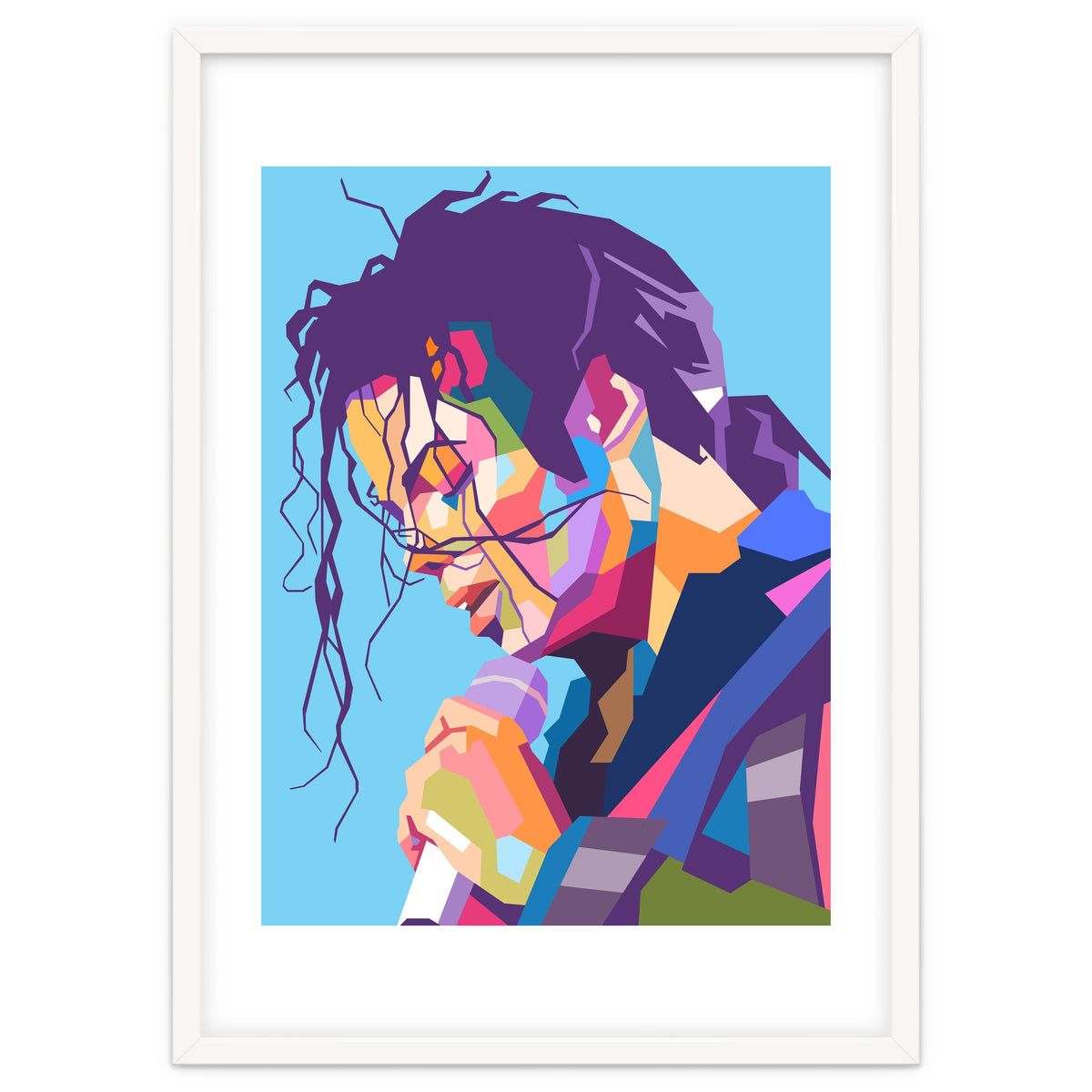 Michael Jackson pop art portrait